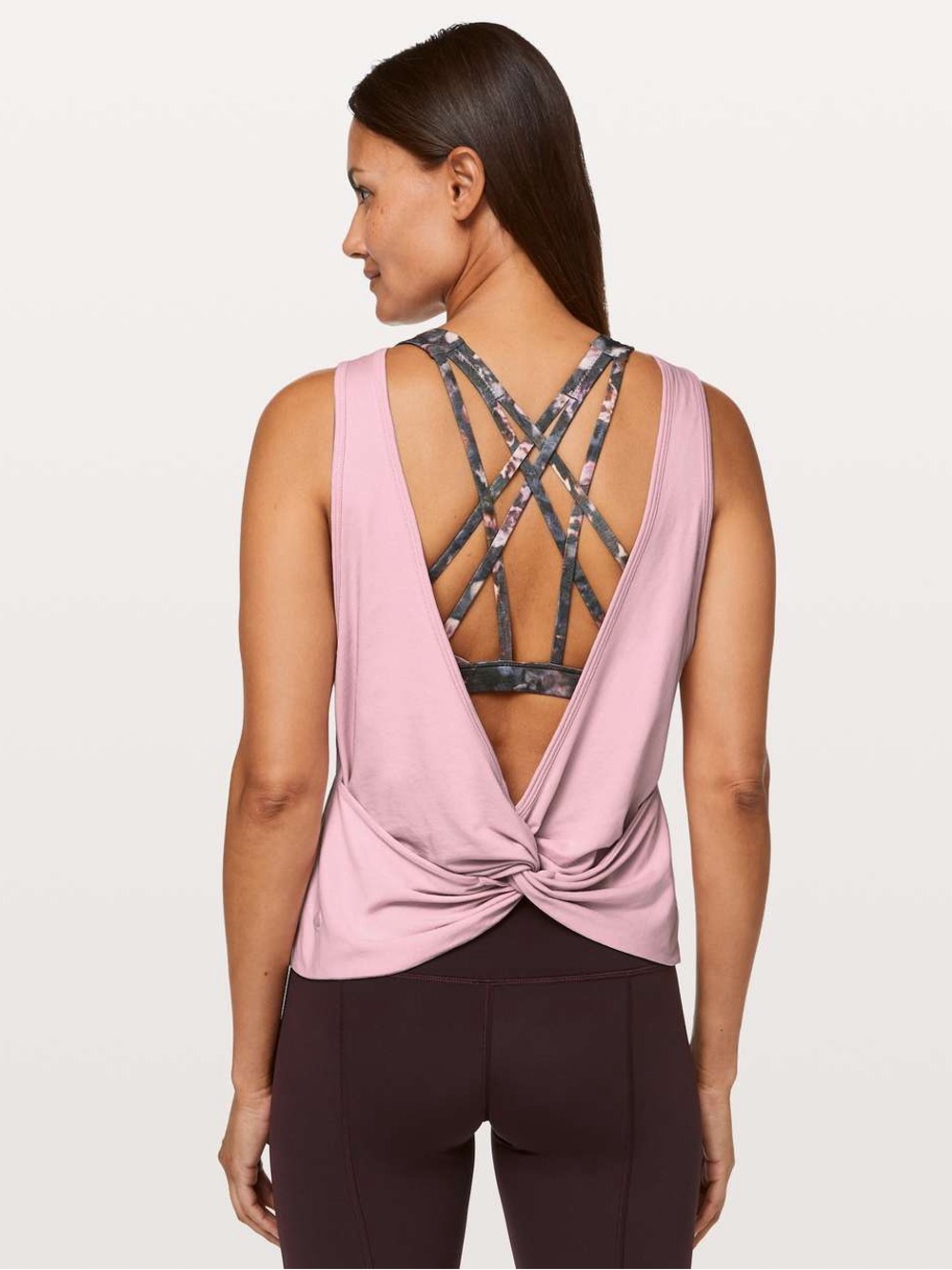 Lululemon Twist It Tank - blue